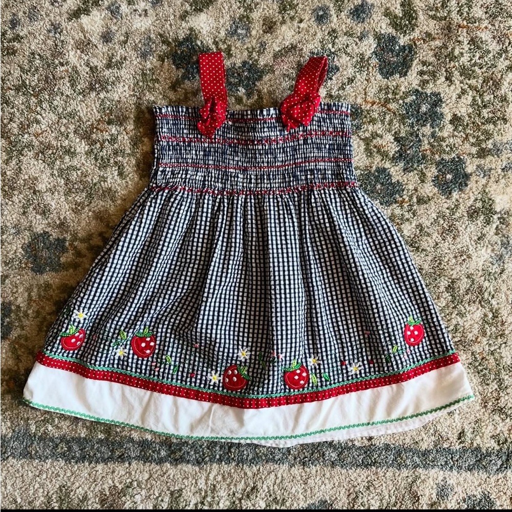 B.T. Kids Strawberry Dress